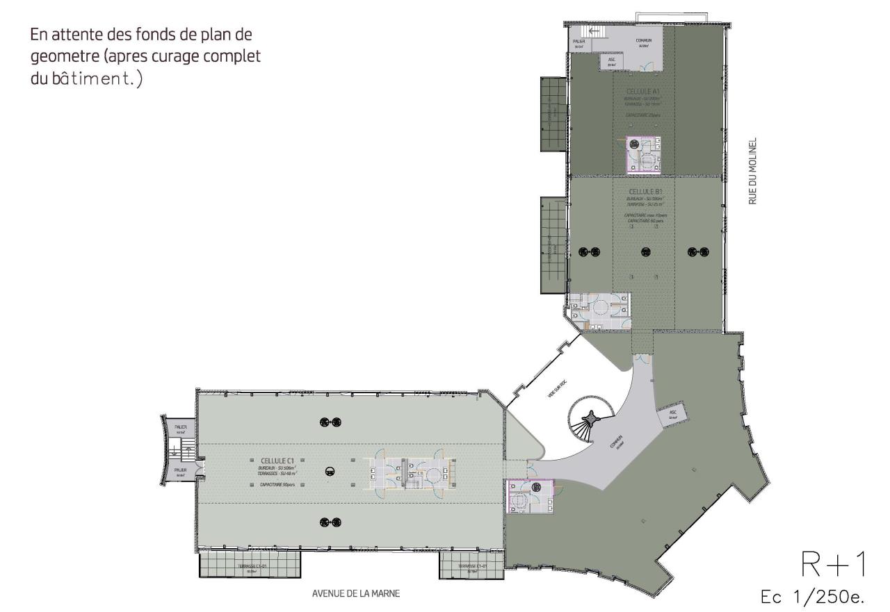 Bureau Wasquehal 4381m² Location bureau Wasquehal Nord OLBUR2201975 14
